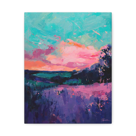 Canvas Print | Night Landscape 21 | Large Wall Art on Stretched Canvas