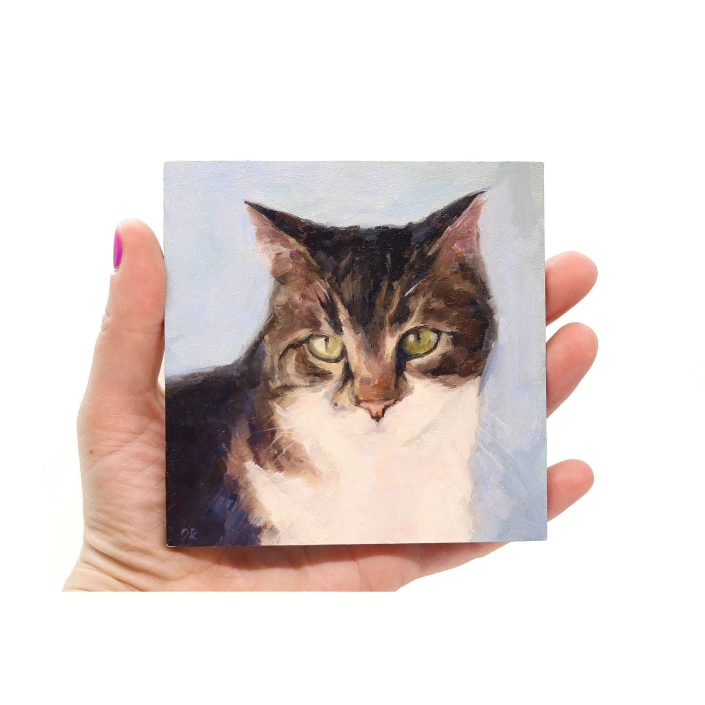 Mini Custom Oil Painting 4"x4"