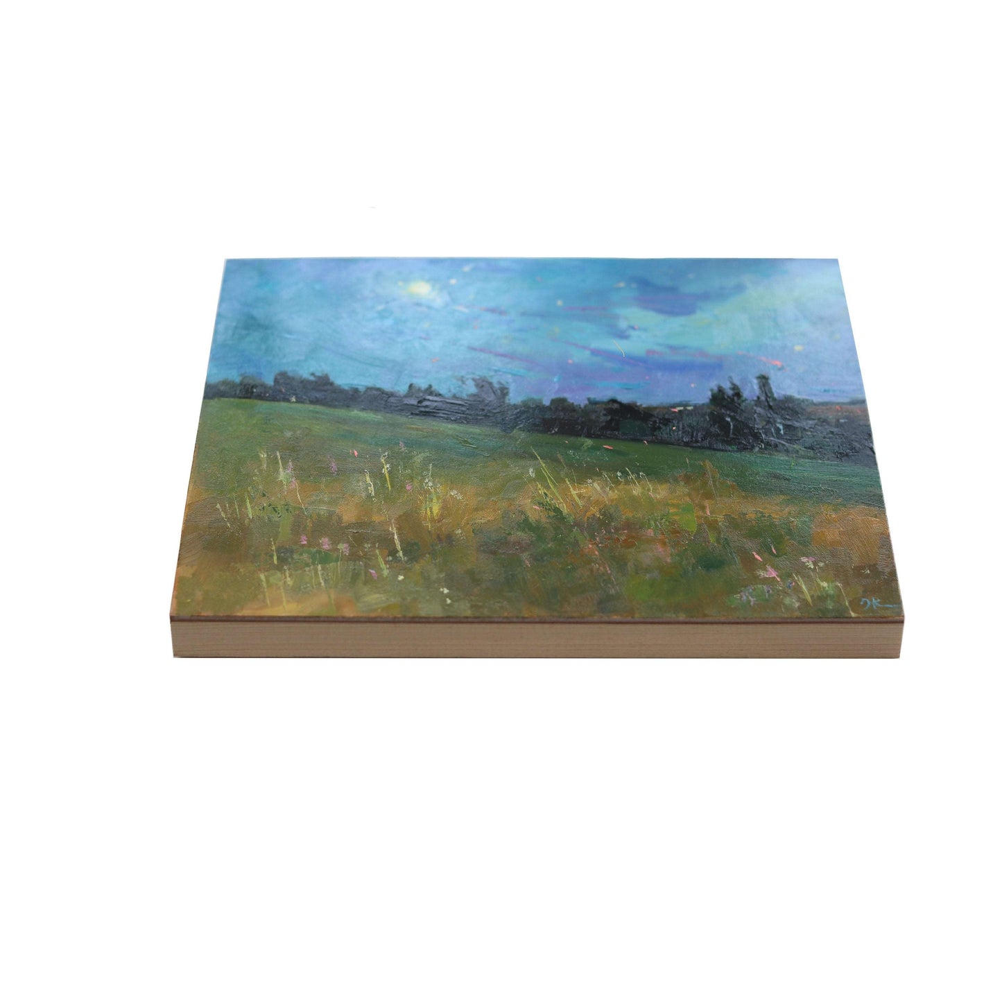 Night Landscape 22 | Original Oil Painting | 8”x 10”