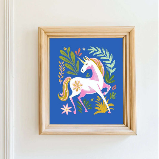 Unicorn Prance - Illustration Print