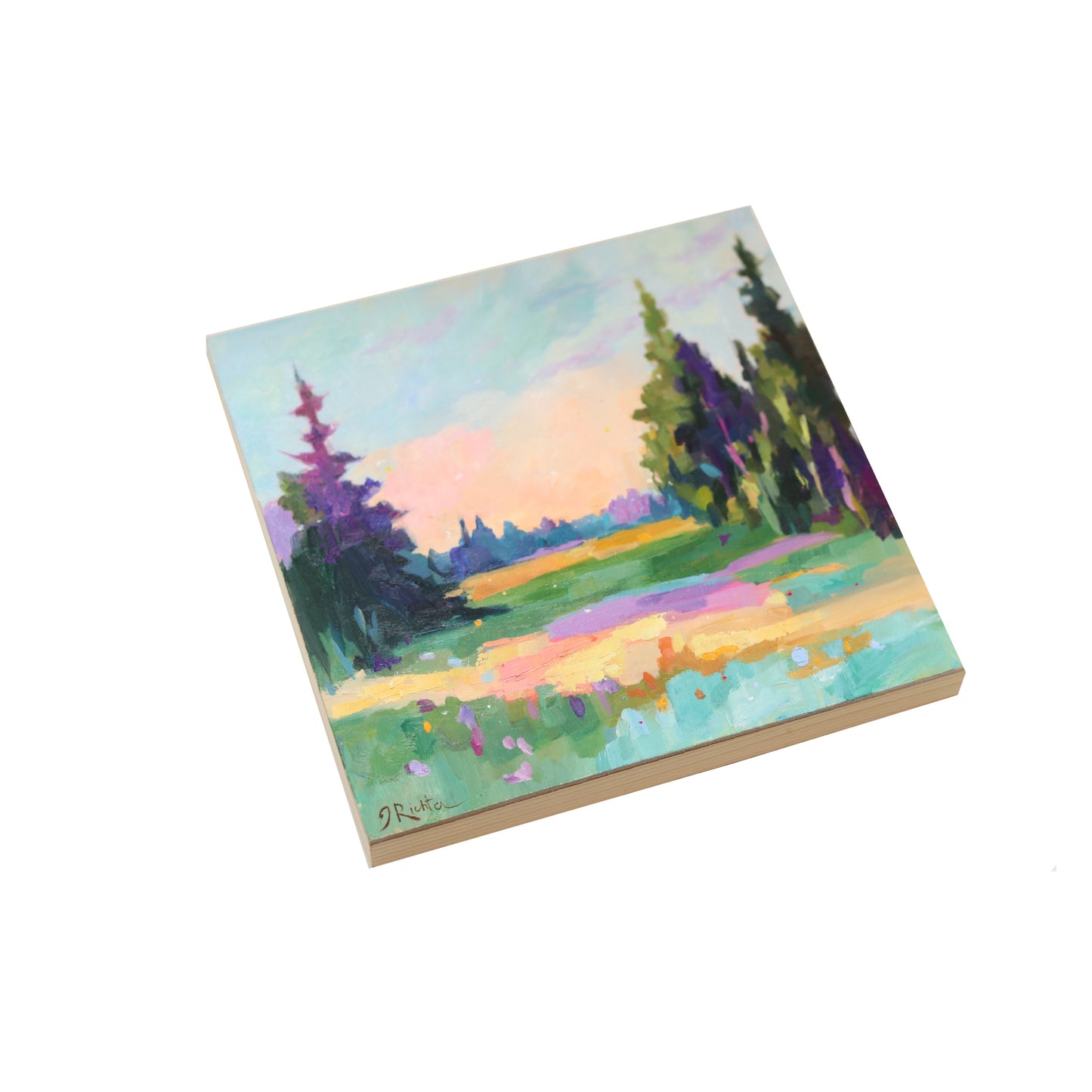 Landscape 43 | Original Oil Painting | 8"x8"