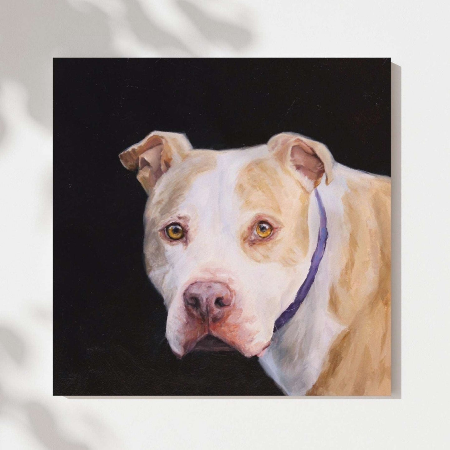 pitbull art, custom pitbull parinting